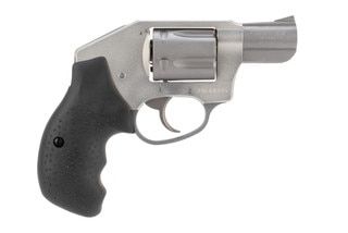 Charter Arms Off Duty 38 Special revolver features an aluminum frame